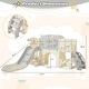 preview thumbnail 15 of 34, For Toddler Age 1-3 with Basketball Hoop, Arch Tunnel and Telescope, Toy Storage Organizer for Toddlers, Kids Climbers