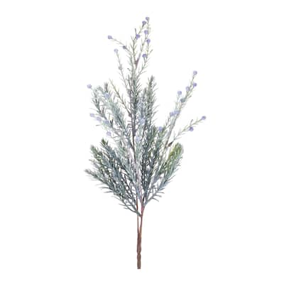 Pine Spray (Set of 6) - Green