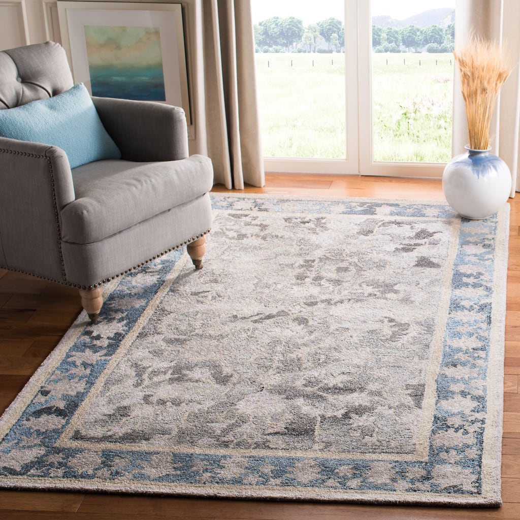 SAFAVIEH Handmade Abstract Annalee Oriental Wool Rug