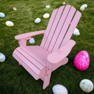 KISRAIS Wooden Children Adirondack Chair for Outdoor/Indoor Use - Bed ...