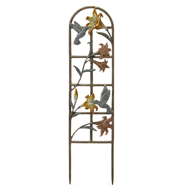 Spi Narrow Hummingbird Trellis 34" X 8.5" X .5" 2.5 Lbs. Aluminum