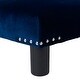preview thumbnail 115 of 130, The Curated Nomad Performance Fabric Stardust Square Upholstered Footstool Ottoman