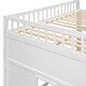 preview thumbnail 58 of 56, Full Size Solid Wood House Loft Bed with Ladder