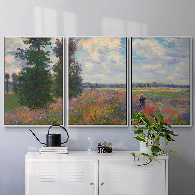 Monet - Multi Piece Framed Canvas