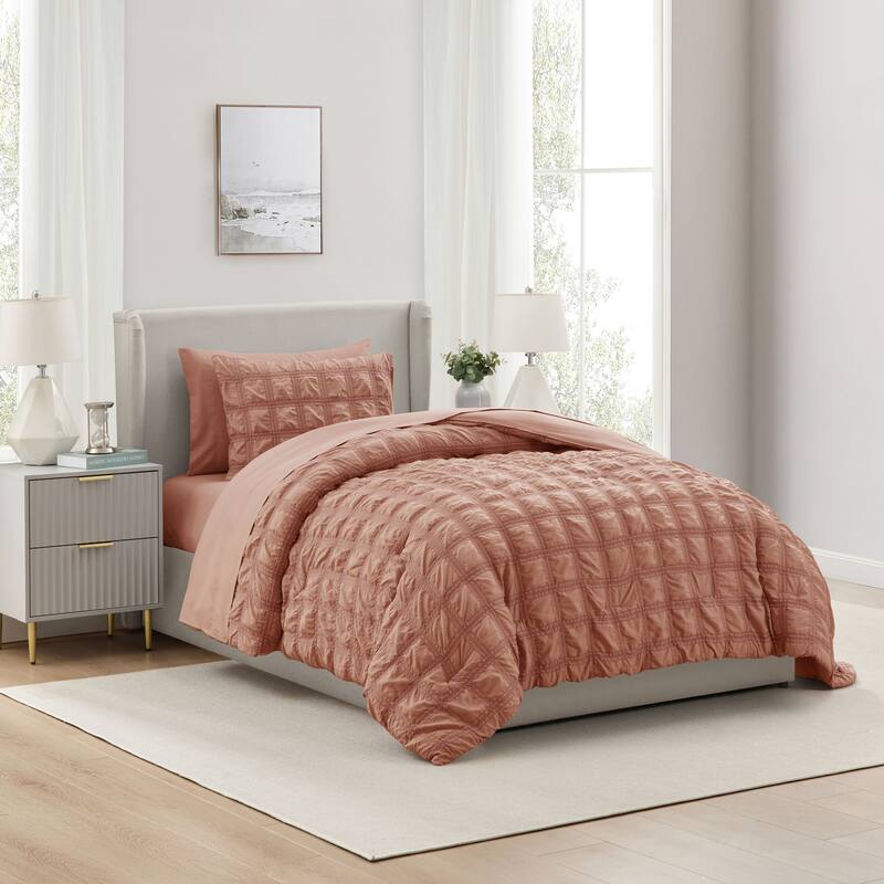 Empyrean Modern Comforter Seer Sucker