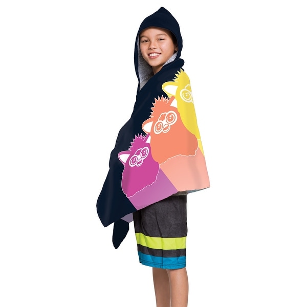 Hasbro Furby Youth Hooded Towel - 22x51 inches - Bed Bath & Beyond