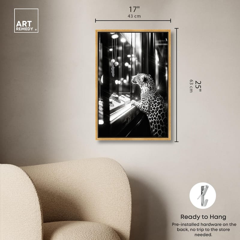 Hunter's Eye II Canvas by Art Remedy