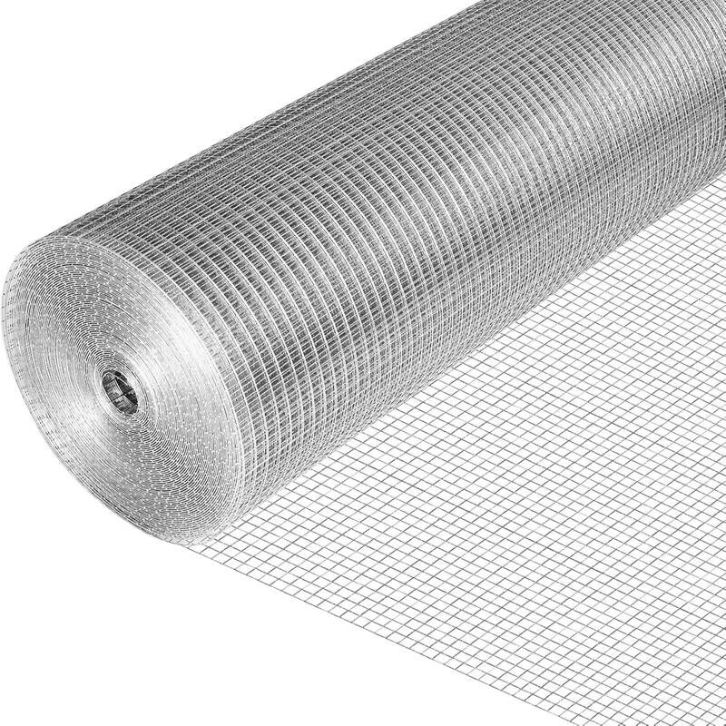 Art3d 1/2 Inch 48in X 100ft 19 Gauge Square Hardware Cloth - 48in x 100ft