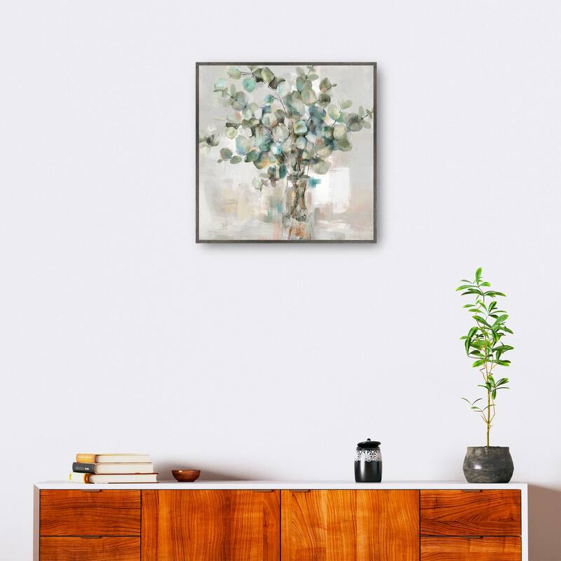 Essential Greens II By Studio Arts Canvas Art Print