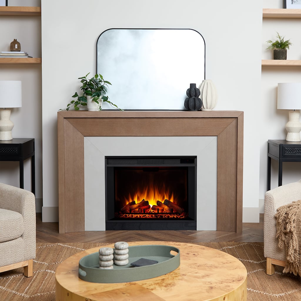 Brooks Grand Electric Fireplace by Real Flame
