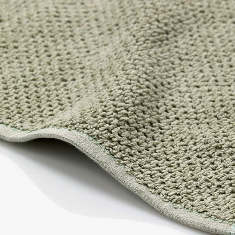 Nate Home by Nate Berkus Cotton Textured Weave Bath Towel Set Bed