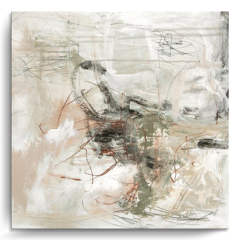 Brave New World I' Abstract Canvas Wall Art by Patricia Schwimmer