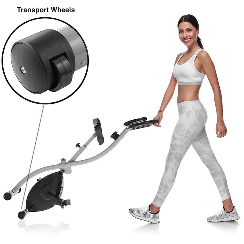 Stationary Folding in Door Cycling Exercise Bike