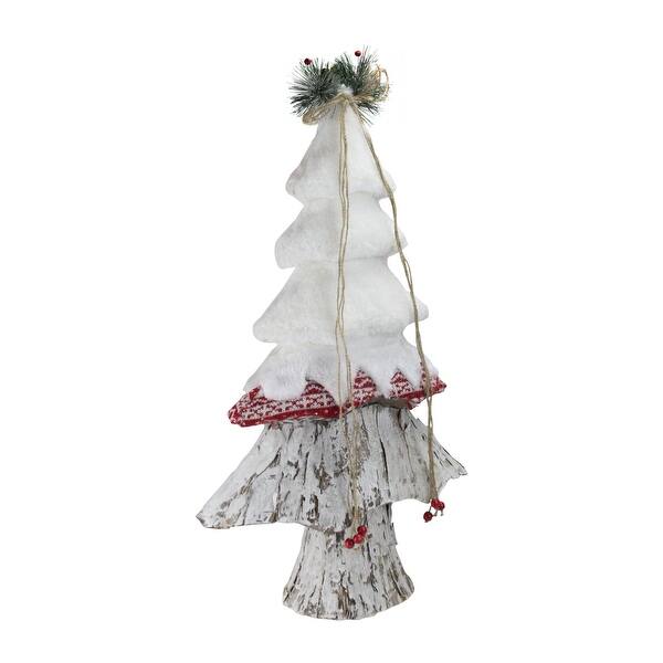 Shop 22 White And Red Contemporary Christmas Tree Decor On Sale