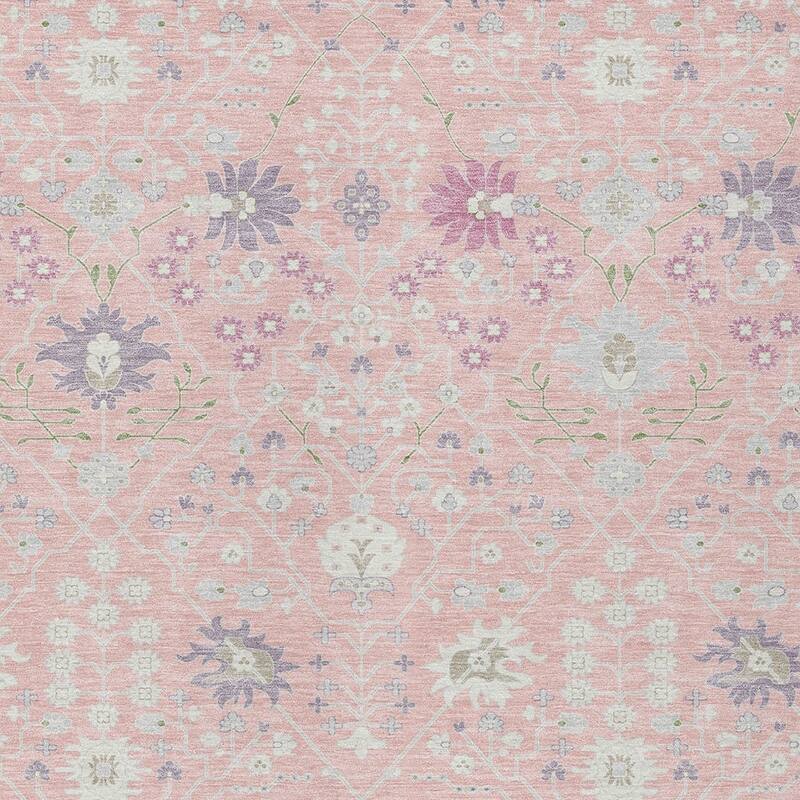 HomeRoots Oriental Traditional Rectangle Outdoor Rug