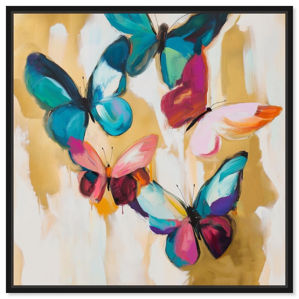 Wings in Waltz II Canvas by Art Remedy