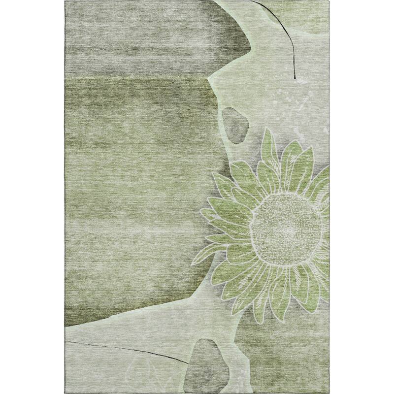 Premium Washable Super Soft Chic Floral Mayfield Rug
