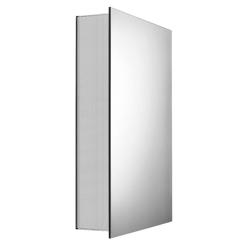 Whitehaus Collection Medicinehaus Single Mirrored Door Surface Mount Medicine Cabinet