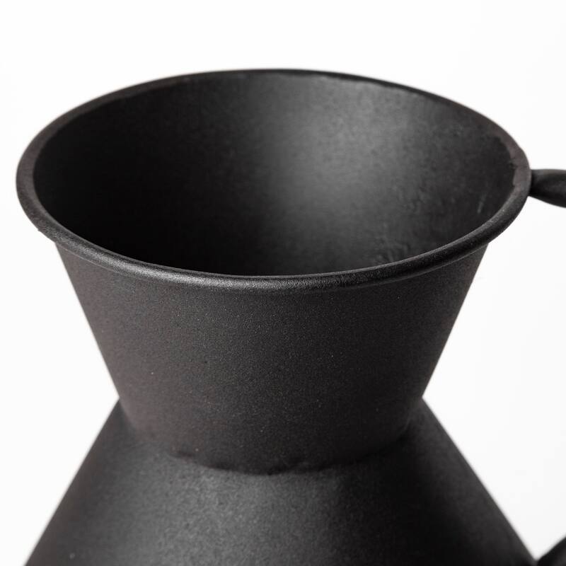 Emily II Black Metal Decorative Jug