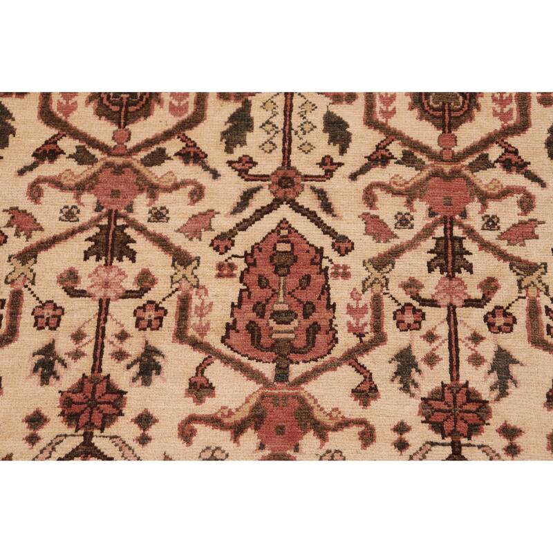 Vintage Herati Bidjar Hand Knotted Wool Rug