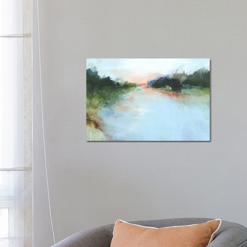 iCanvas "Emerald Lake II" by Isabelle Z Canvas Print - 18x26x1.5