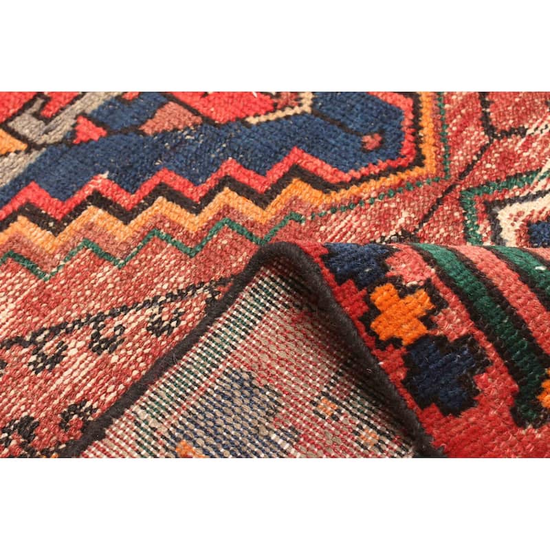 ECARPETGALLERY Hand-knotted Andelz Dark Red Wool Rug - 3'3 x 6'6