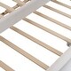 preview thumbnail 5 of 13, Chenille Upholstered Twin Size Platform Bed with Trundle