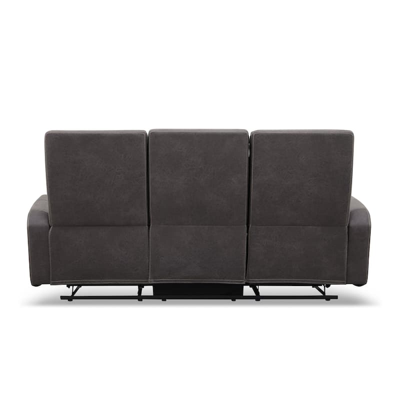Abbyson Ford Fabric Manual Reclining Sofa