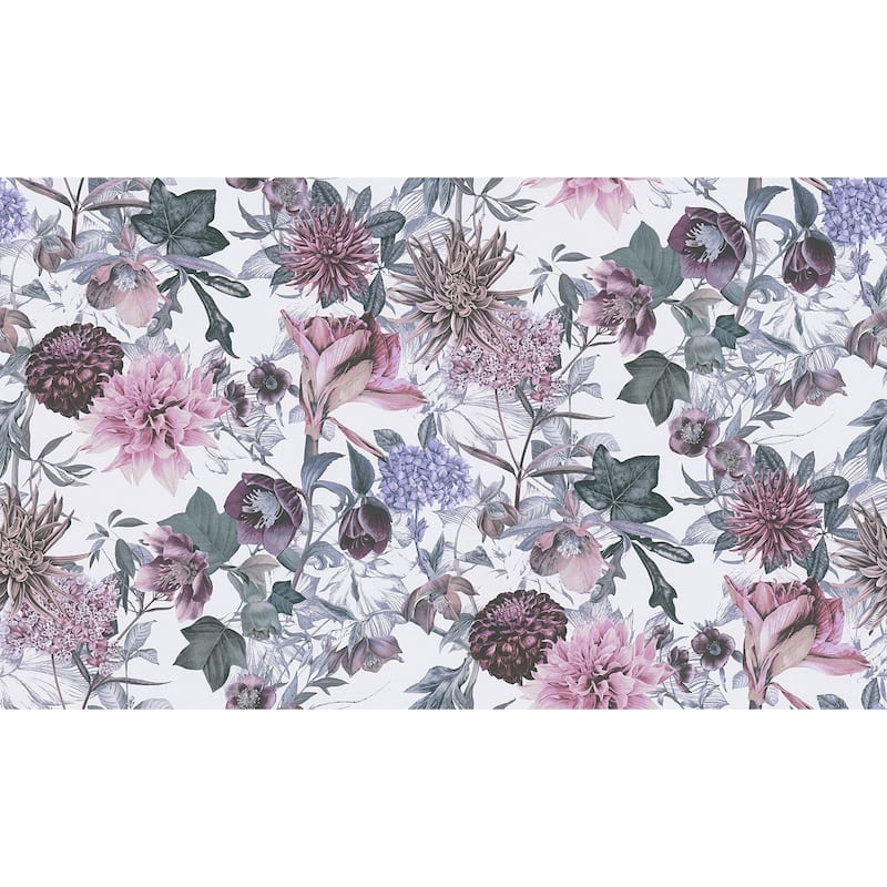 AS Creation Althea Lavender Flower Garden Wallpaper