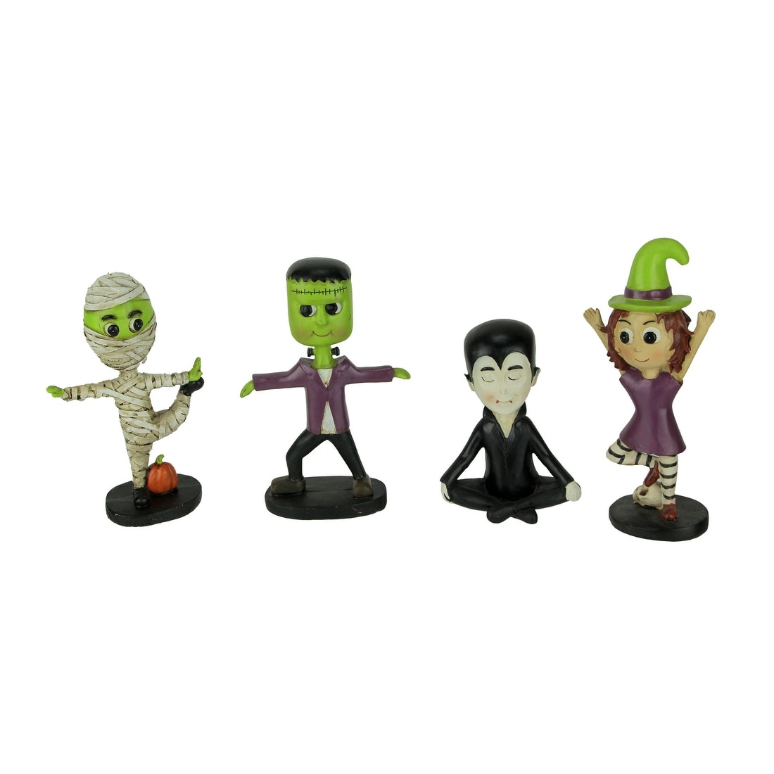 Classic Halloween Creatures Zen Yoga Pose Figurines Set of 37 - 37.37 X 37.37 X 37.37 inches Classic Halloween Creatures Zen Yoga Pose Figurines Set of 37 - 37.37 X 37.37 X 37.37 inches