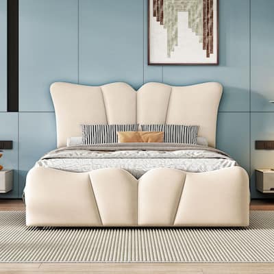 Modern Upholstered Platform Bed