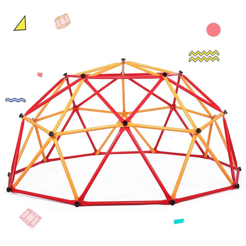 Kid's Universal Exercise Dome Climber Outdoor Monkey Climbing Bars Play Center for Fun
