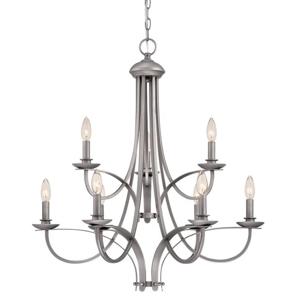 Millennium Lighting 1949 Belmont 9 Light 2 Tier Candle Style Millennium Lighting 1949 Belmont 9 Light 2 Tier Candle Style Chandelier N A