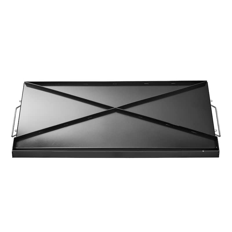 Anmytek Carbon Steel Flat Top Griddle Universal BBQ Grill Pan