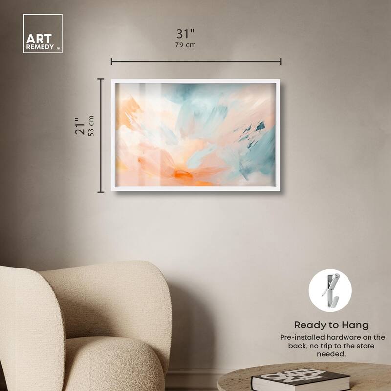 Sunrise Palette I Shadowbox by Art Remedy