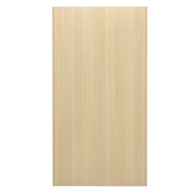 Commercial Grade Wooden Tray Top Trash Enclosure with Drop Hole