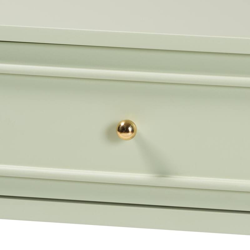 Karnia Console Table with Spindle Legs - 2-Drawer Accent Table with Turned Detailing and Open Shelf Storage