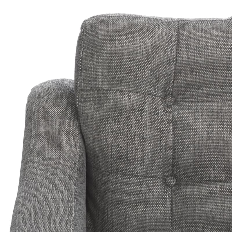 SAFAVIEH Couture Nathaniel Tufted Back 3 Seater Sofa - 77"W x 32"D x 34"H