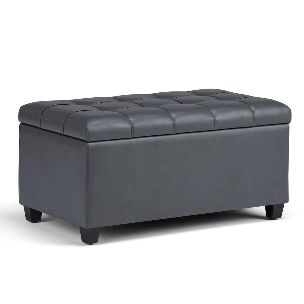 Modern Storage Ottoman Bench for Living Room