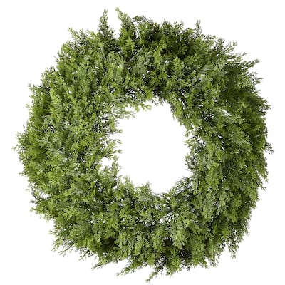 24" Arborvitae Wreath