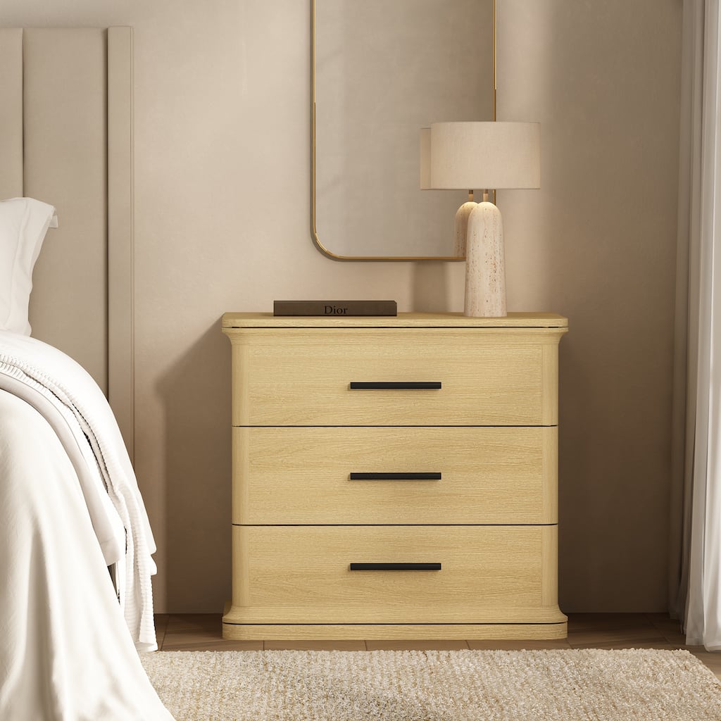 Clifford 2 Drawer Bedroom Nightstand