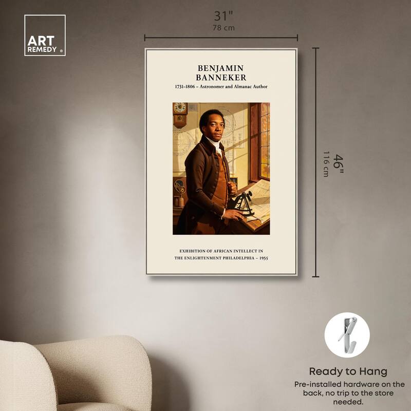 Astronomer at Work Canvas by Art Remedy