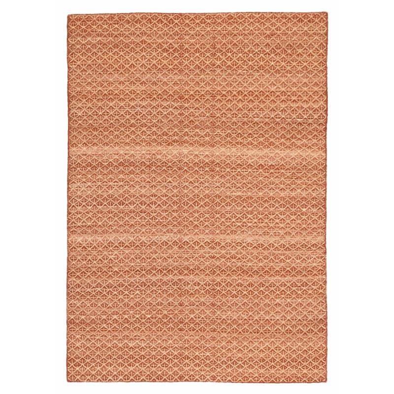 ECARPETGALLERY Flat-Weave Palas Denizli Dark Red Kilim - 5'2 x 7'5