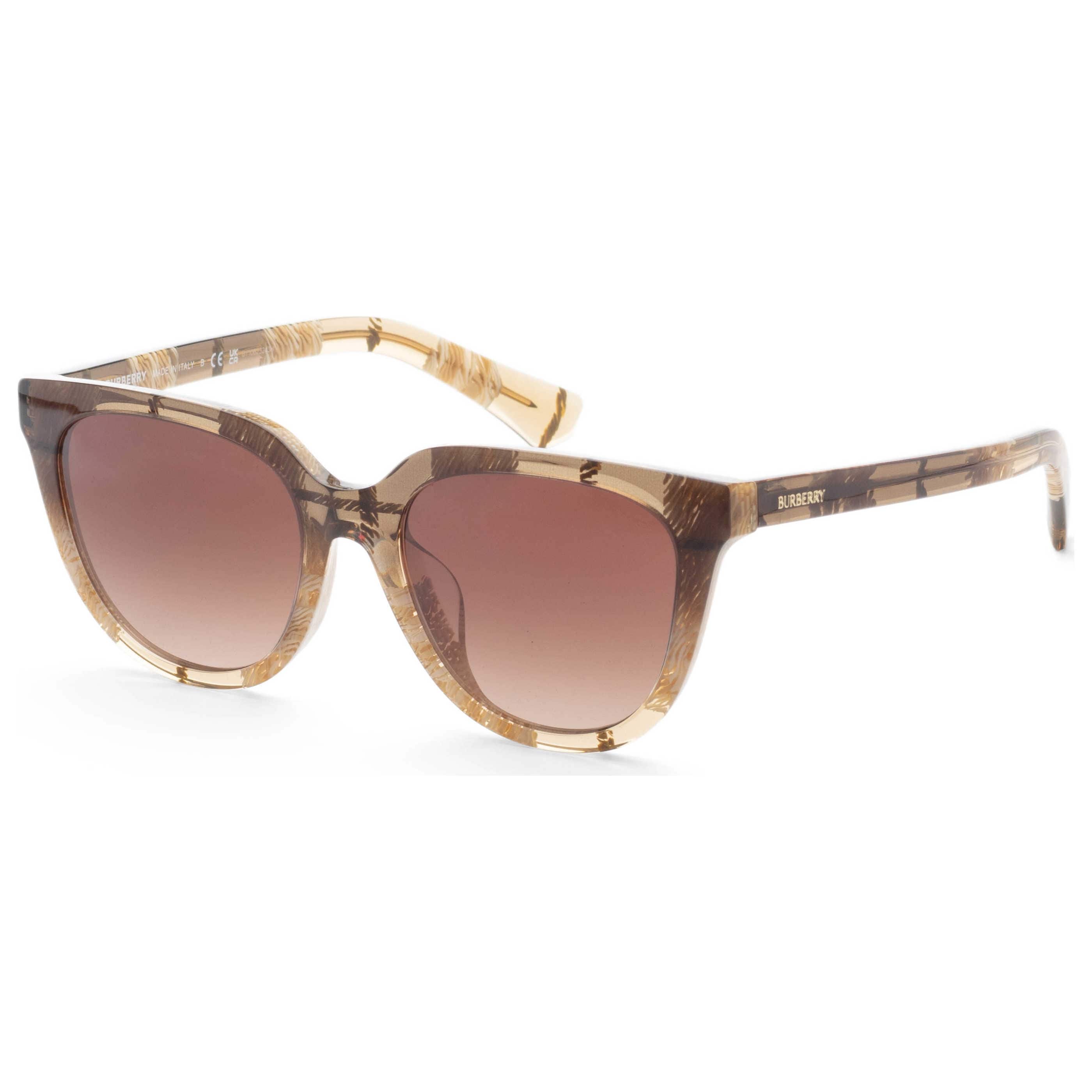 Burberry Women's 53mm Checker Sand Gradient Sunglasses BE4469F-420113-53