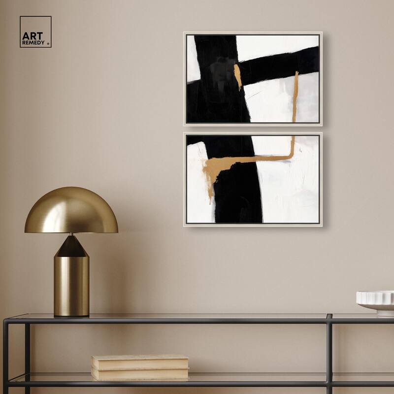 Urban Grid III Canvas Set of 2 by Art Remedy