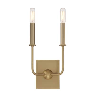 Savoy House 9-4044-2 Avondale 2 Light 12" Tall Bathroom Sconce