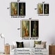 preview thumbnail 4 of 10, Designart "Bassoon Beauty Opulent Olive" Music Framed Art Set Of 2 - Traditional Wall Art Set Green Wall Decor 2 Pieces
