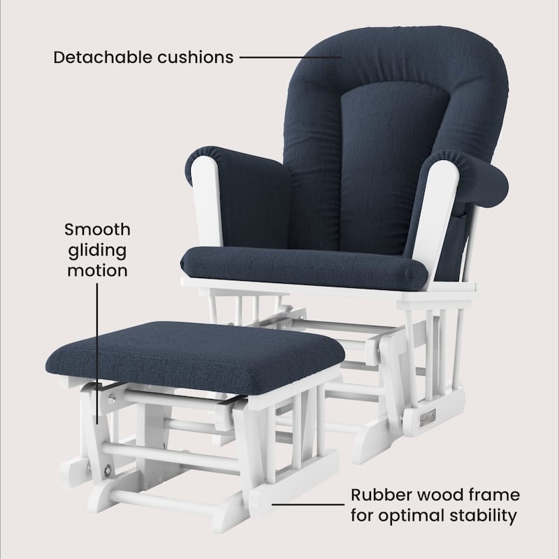 Child Craft Tranquil Glider Rocker and Ottoman Set