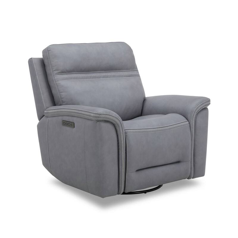 Liberty Furniture Cooper Power Recliner - Blue Gray