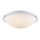preview thumbnail 1 of 4, Trans Globe Lighting Neptune 3 Light 15" Wide Flush Mount Bowl Ceiling Brushed Nickel